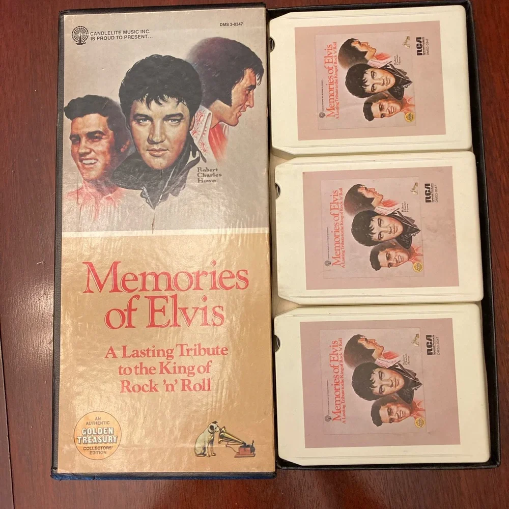 Vintage Elvis Presley 8 track sets (2 sets) - Picture 3 of 4